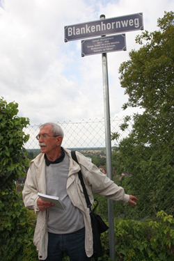 Einweihung des Blankenhornwegs in Durlach